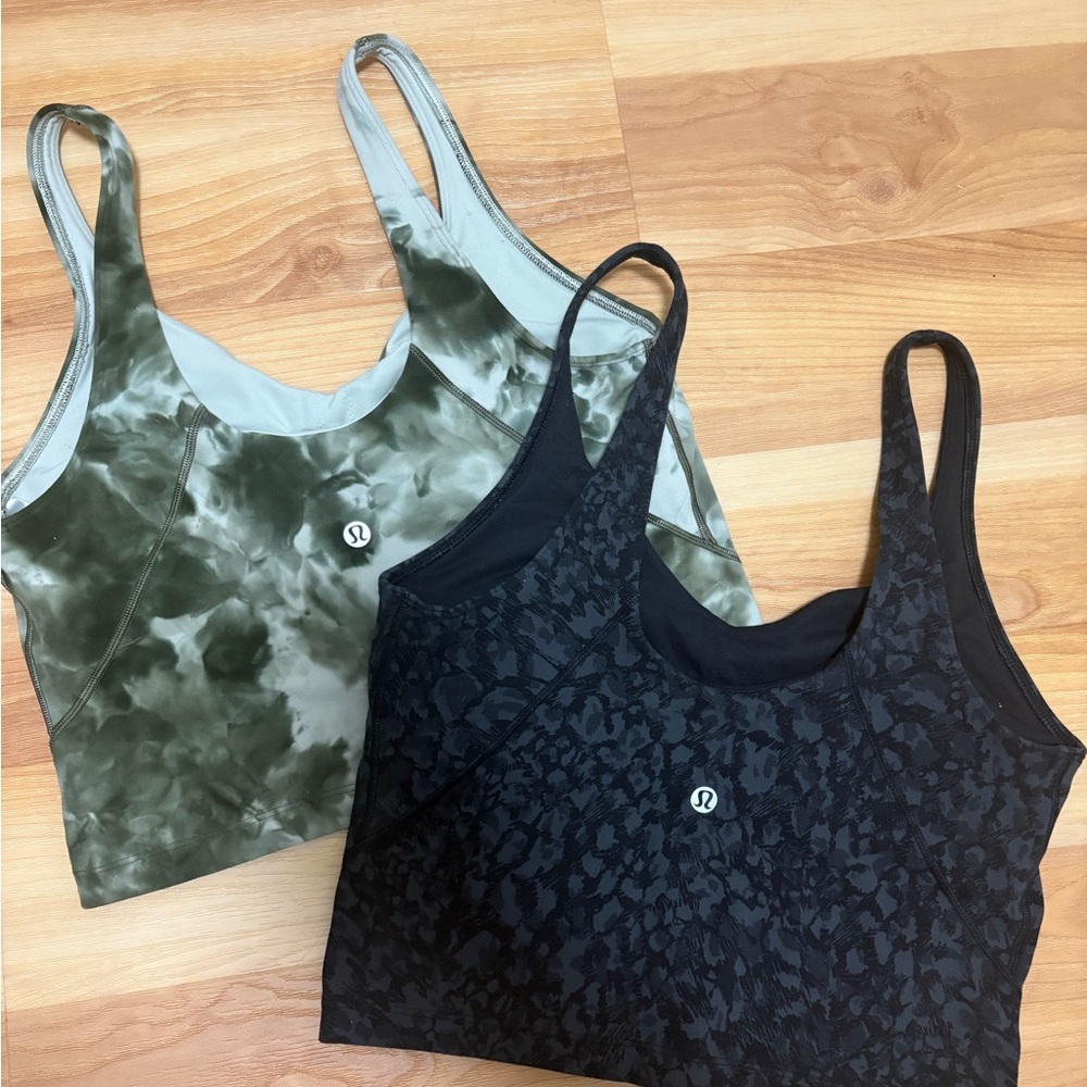 Lululemon Align Tanks, Set of 2,
size 8 excellent condition.